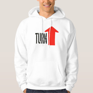 Drehung oben hoodie