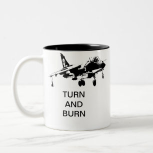 DREHUNG UND BRAND ZWEIFARBIGE TASSE