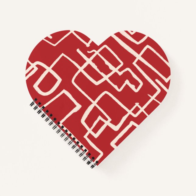 Drehung und Rot Notizbuch (Vorderseite)