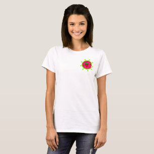 Drehung zum Erdbeeren-T - Shirt