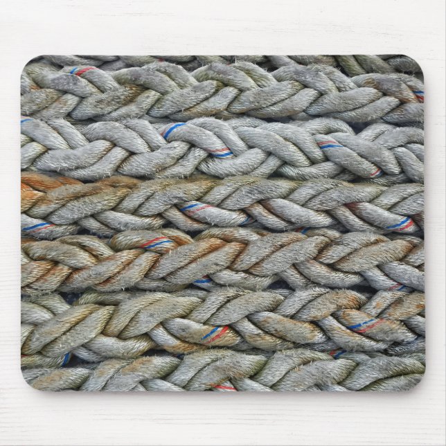 Drehungen des nautischen Seils Tide Mousepad (Vorne)
