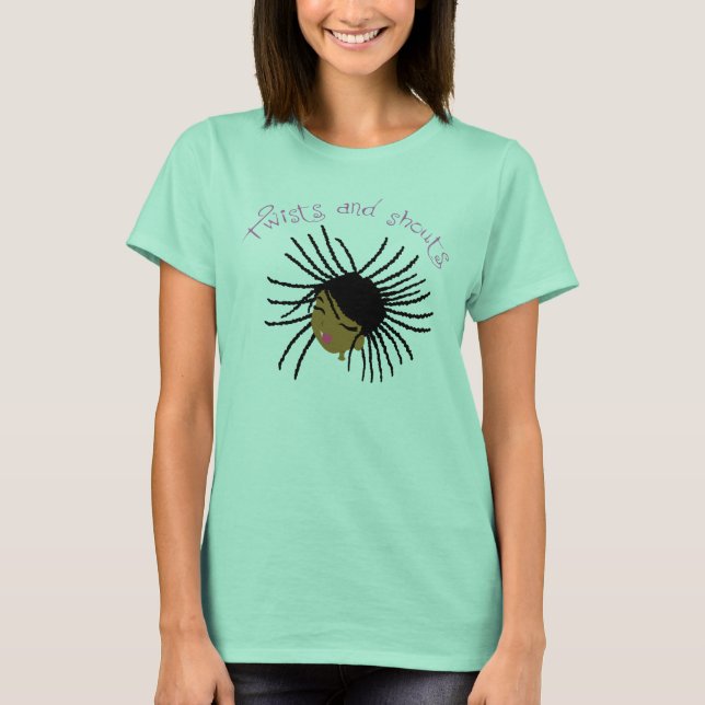 Drehungen und Rufe FrauenT-Shirt T-Shirt (Vorderseite)