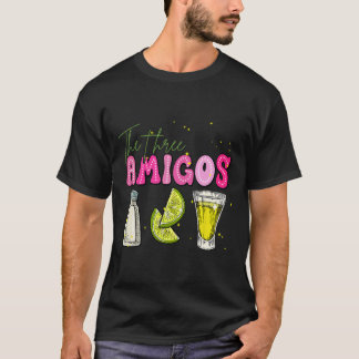 Drei Amicos Cinco De Mayo Tequila Getränke Frauen T-Shirt
