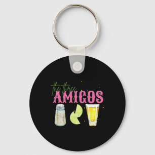 Drei Amigos Limones Salz Tequila Funny Cinco De Schlüsselanhänger