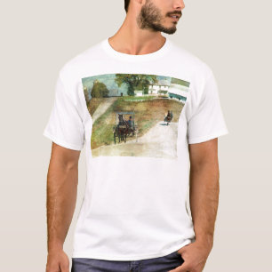 Drei Amish-Buggyen T-Shirt