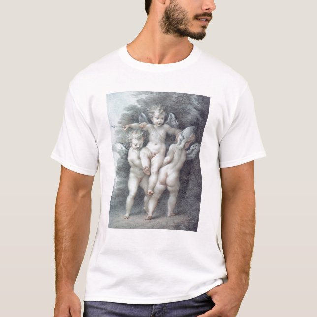 Drei Amoren T-Shirt (Vorderseite)