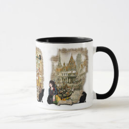 Drei Anton Pieck Designs Tasse