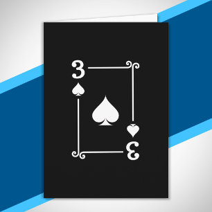 Drei Anzug passen Karten spielen Modern 3