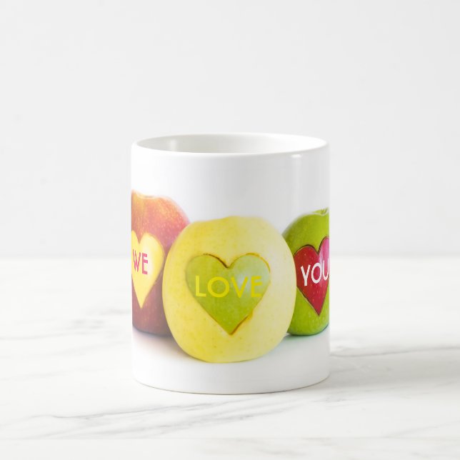 Drei Äpfel Tasse (Mittel)