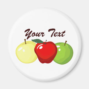 Drei Äpfelmagnet Magnet