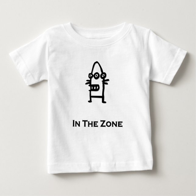 Drei Augenboten in der Zone Baby T-shirt (Vorderseite)