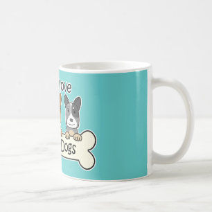 Drei australische Vieh-Hunde Kaffeetasse