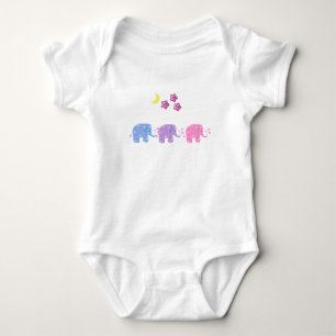 Drei Baby Elephants Strampler
