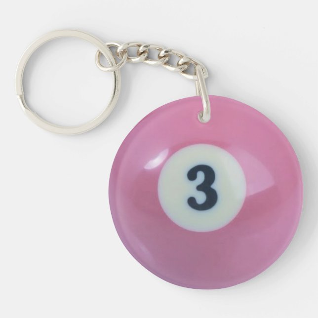 Drei Ball Schlüsselanhänger (Vorderseite)