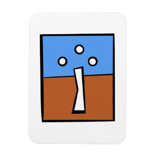 DREI BALLKROSS MAGNET