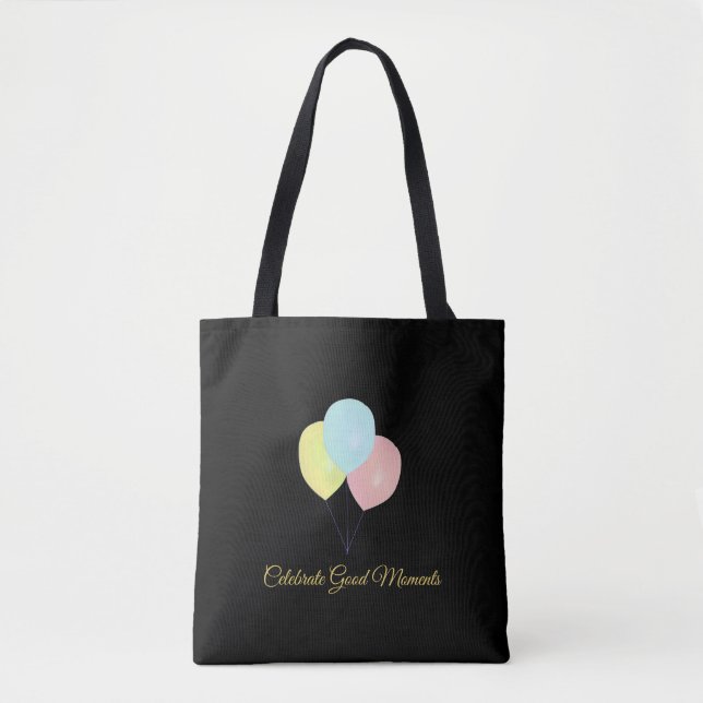 Drei-Balloons-Tote-Tasche (Vorderseite)