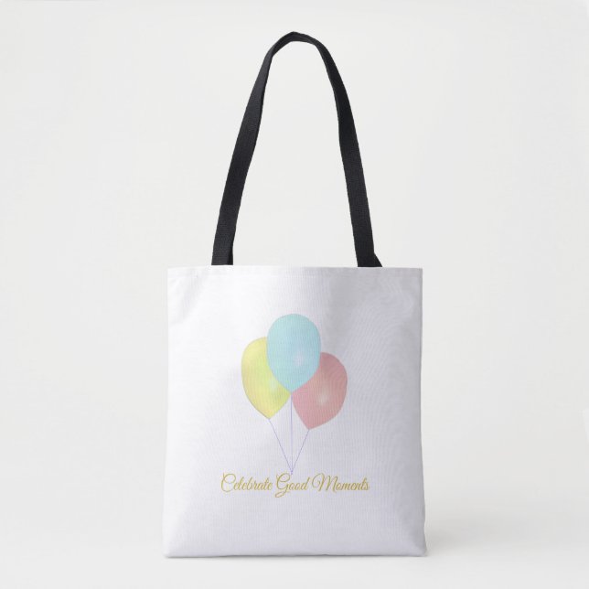 Drei-Balloons-Tote-Tasche (Vorderseite)