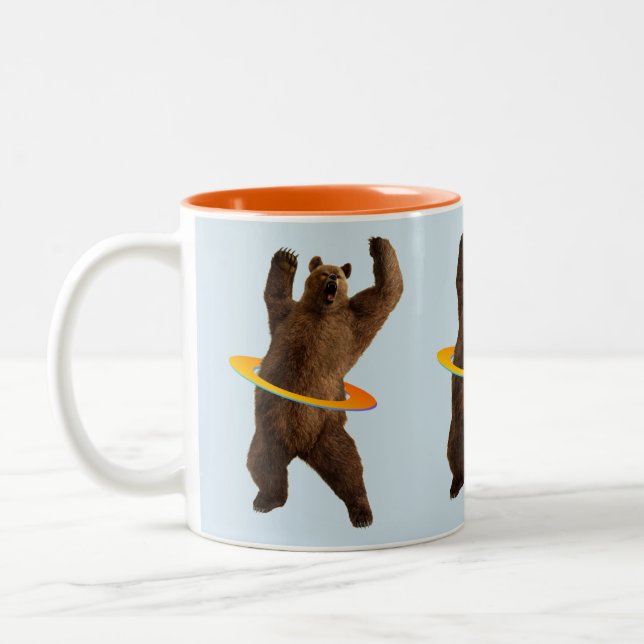 Drei Bären Zweifarbige Tasse (Links)