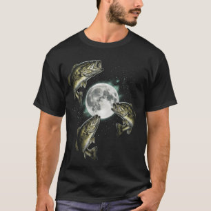 Drei Barsch Mondfisch T-Shirt