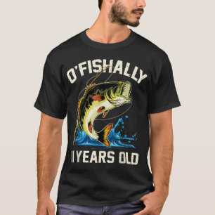 Drei Bässe springen unter dem Mond T-Shirt