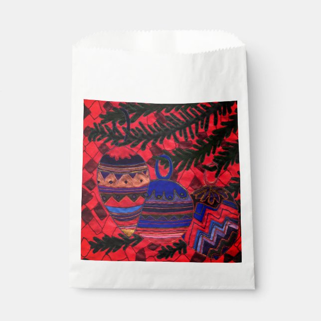 Drei Baubles Geschenktütchen (Vorderseite)