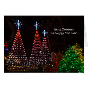 Drei Bäume bei Midtown Weihnachtskarte