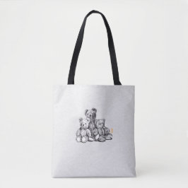Drei Bears Tote Bag