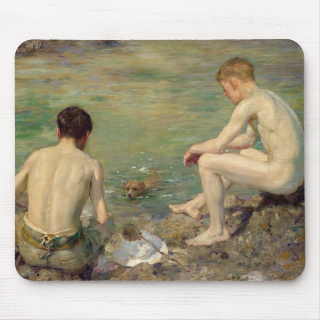 Drei Begleiter Mousepad (Vorne)