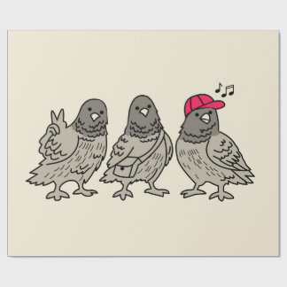 Drei beste Freunde Geschenkpapier