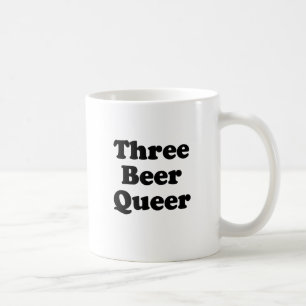 Drei Bier Queer Tasse