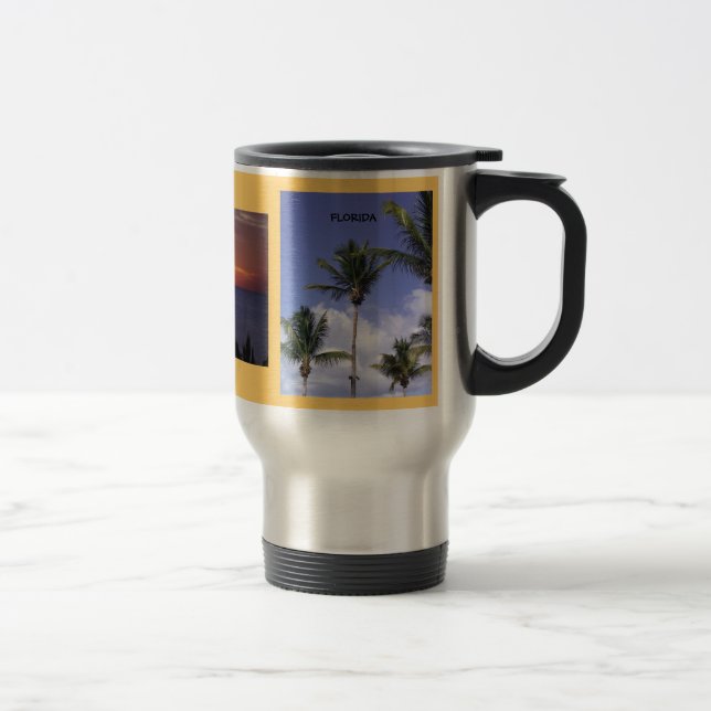 Drei-Bild-Florida-Geschenkidee Tasse (Rechts)