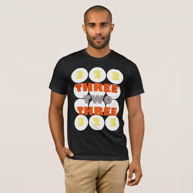 Drei bis drei T - Shirt (Vorne ganz)