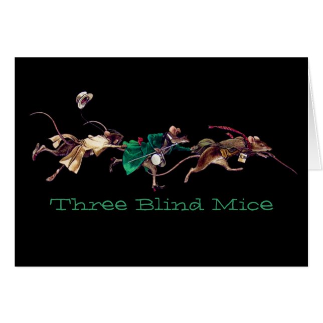 Drei Blinde Mäuse (Vorderseite (Horizontal))