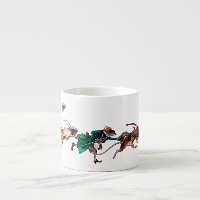 Drei blinde Mäuse Espressotasse (Vorderseite)