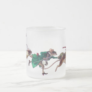Drei Blinde Mäuse Mattglastasse
