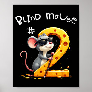 Drei blinde Mäuse passendes Halloween-Gruppenkostü Poster