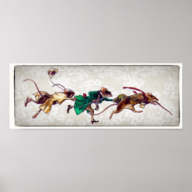 Drei Blinde Mäuse Poster (Vorne)