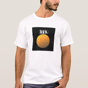 DREI BLINDE MÄUSE U. DER MOND GEMACHT VOM KÄSE! ~ T-Shirt