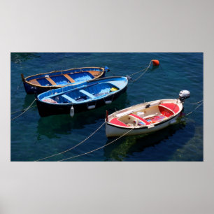 Drei Boote Poster