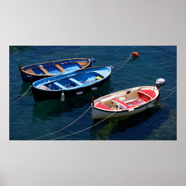 Drei Boote Poster (Vorne)