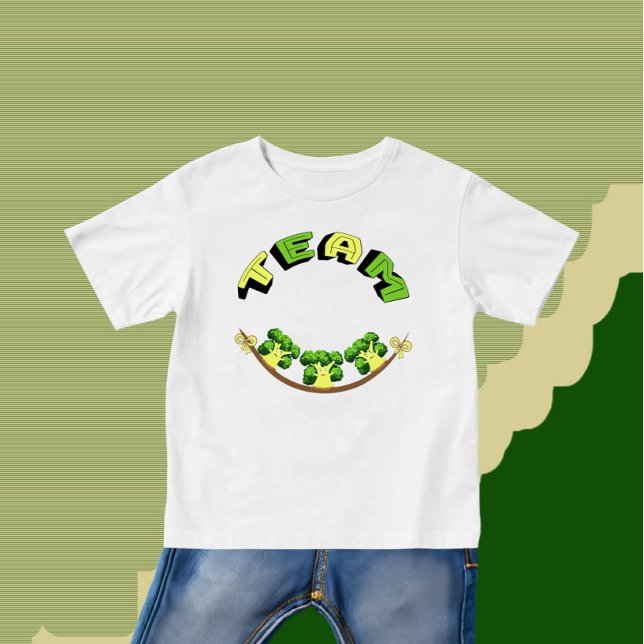 Drei Brokkoli Baby T-shirt (Von Creator hochgeladen)