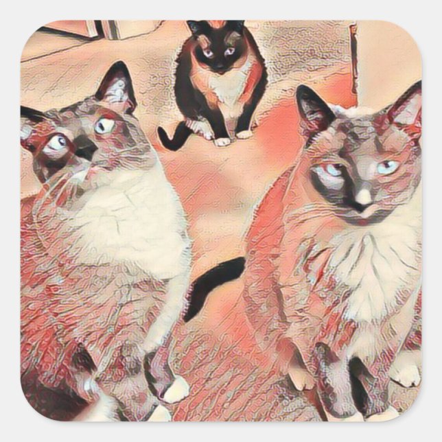 Drei Brüder Sticker (Vorderseite)