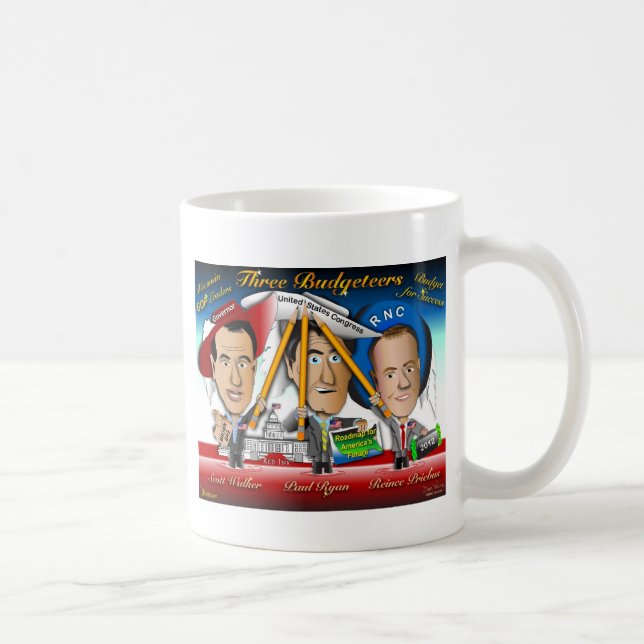 Drei Budgeteure aus Wisconsin Kaffeetasse (Rechts)