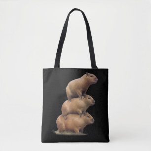 Drei Capybaras Funny Capybara Spaß