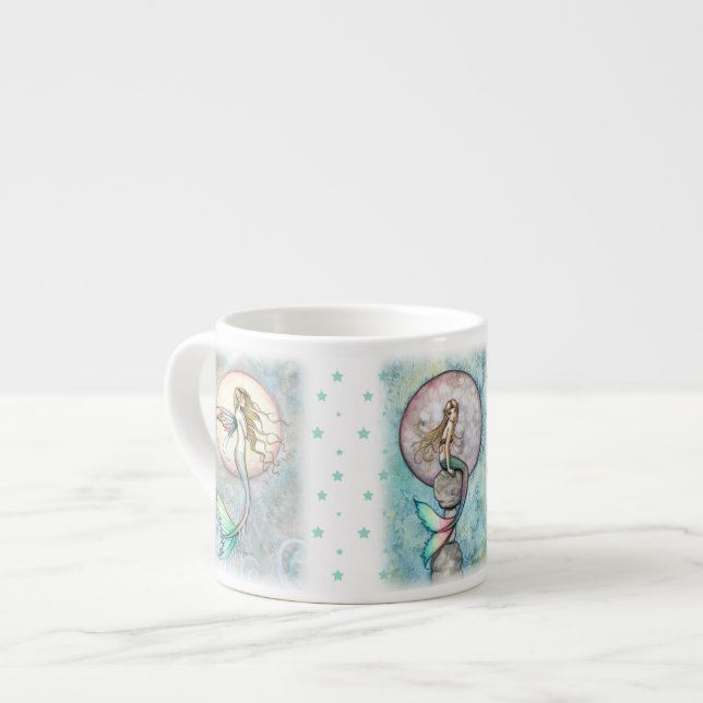 Drei Celestial Mermaids Cappucino Cup Espressotasse (Vorderseite Links)