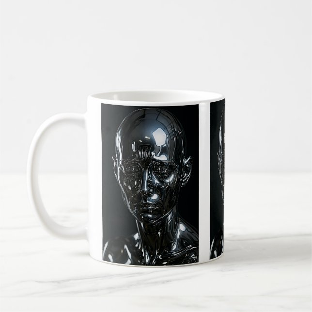 Drei Chrome-Klone Statement  Kaffeetasse (Links)