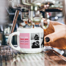 Drei Collage Foto | Farbenfrohe Liebe Ihr Valentin