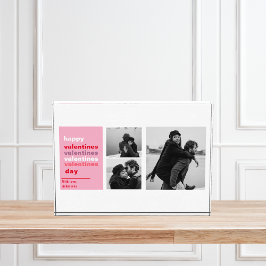 Drei Collage Foto | Farbenfrohe Valentingeschenke