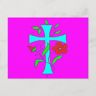 Drei Designs eine Karte mit hellen Farben