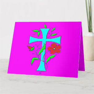 Drei Designs eine Karte mit hellen Farben